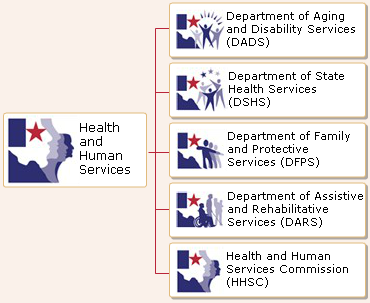 hhs texas hhsc human health services structure el